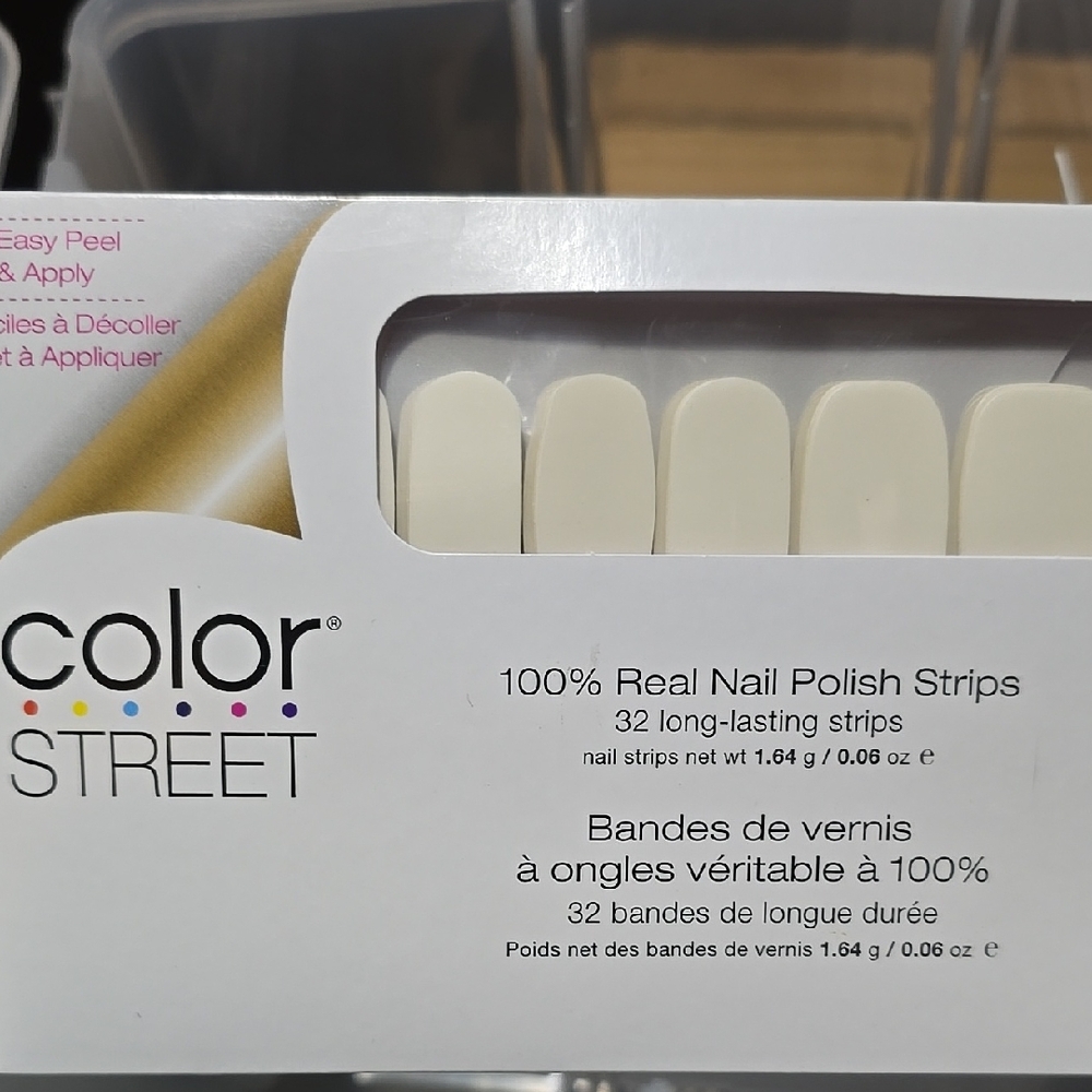 Color Street Nail Polish Strips - Cream